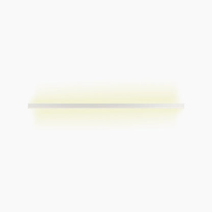 LED Flush Mount Ceiling Light Bar Iron 24 Inch Linear Strip Fixture Black White for Living Room Bedroom Hallway Kitchen Office Contemporary