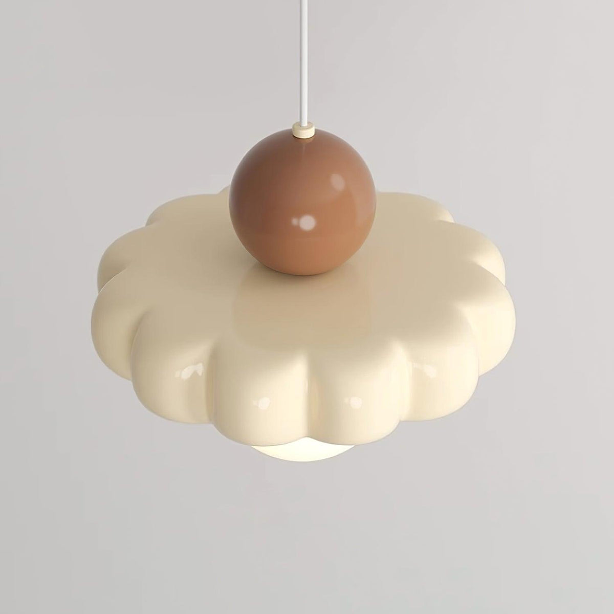 Suspension globe rétro avec abat-jour incurvé – Luminaire de plafond à douille G9 pour salle à manger, cuisine, chambre – Lampe suspendue moderne réglable