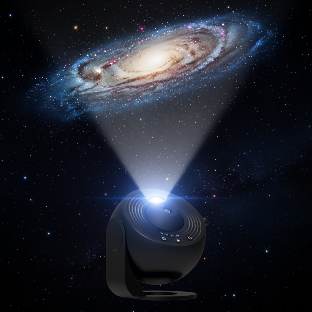 CelestialSphere | 4K Ultra HD Starfield Projector with Extensive Celestial Library | Modern Design for Immersive Home Ambiance