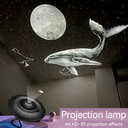 Celestial Projector | Galaxy Projector with Rotating Effects | Stunning Cosmic Ambiance for Home & Kids