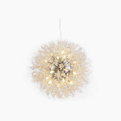 Sparkling Glass Crystal Ceiling Fixture Multi-Head Round & Rectangular LED Overhead Lighting for Dining Room Living Room Entry Hall Foyer Be
