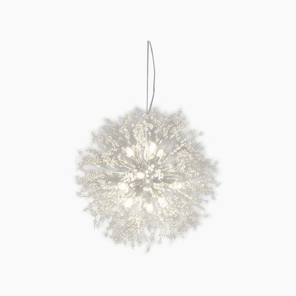 Sparkling Glass Crystal Ceiling Fixture Multi-Head Round & Rectangular LED Overhead Lighting for Dining Room Living Room Entry Hall Foyer Be