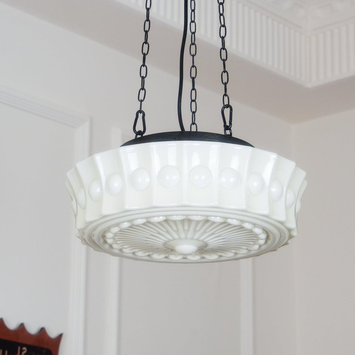 Hanging Ceiling Fixture with Dome Shade and Height-Adjustable Suspension for Kitchen Islands, Breakfast Nooks, Dining Spaces