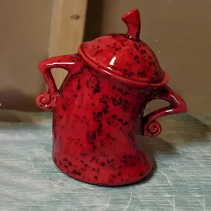 Kitchen Canister with Hands on Hips Design, Cookie Jar for Treats, Snack Container, Kitchen Storage Container