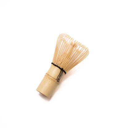 Fouet à thé en bambou Chasen à 48 brins pour bols à matcha compacts, outil de mélange traditionnel japonais format voyage, 5 cm x 8,4 cm, petit accessoire de cuisine
