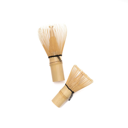 Fouet à thé en bambou Chasen à 48 brins pour bols à matcha compacts, outil de mélange traditionnel japonais format voyage, 5 cm x 8,4 cm, petit accessoire de cuisine
