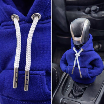 Mini Hoodie Gear Shift Cover – Playful Car Interior Accessory for Manual & Automatic Vehicles
