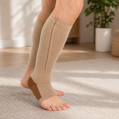 Compression Support Socks for Daily Use – Circulation Aid for Sports & Recovery