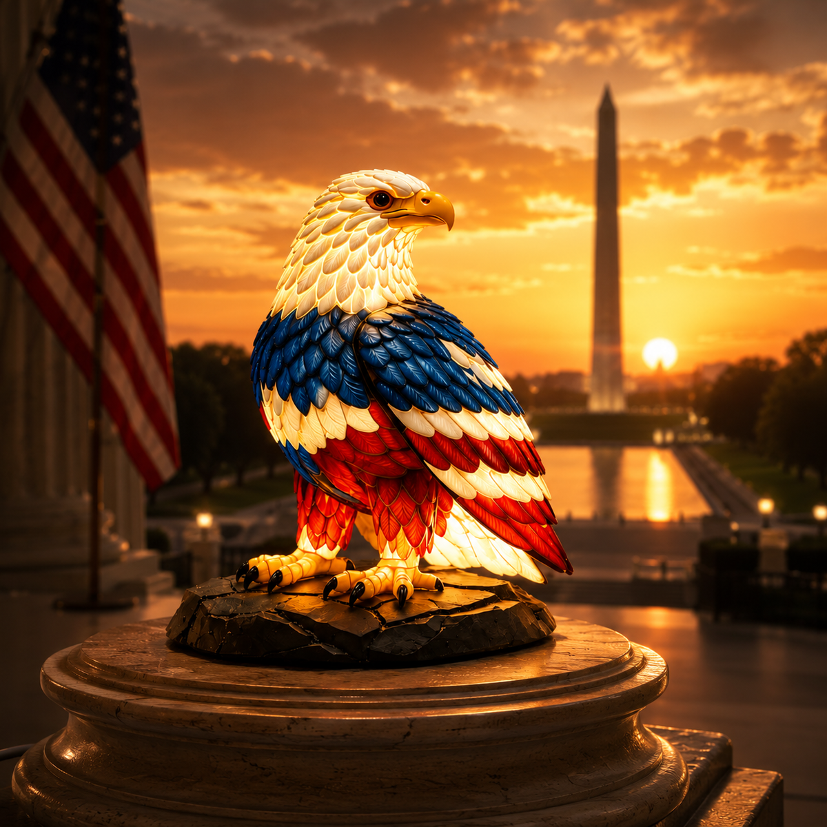 America 250™ – Anniversary Eagle Lamp