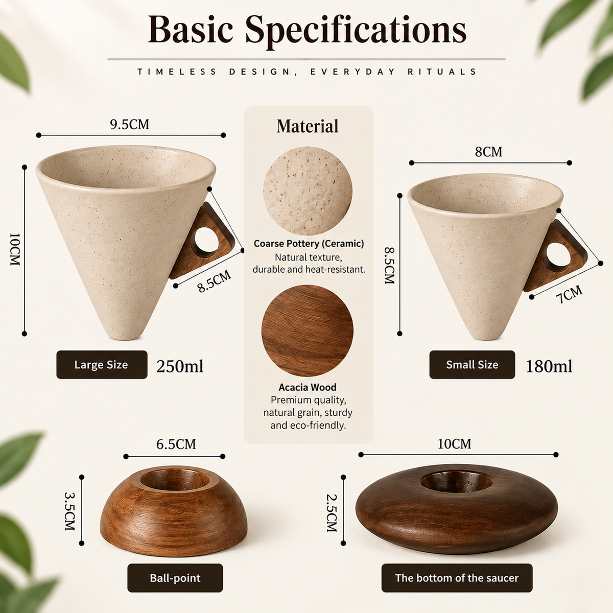 Kōhii™ – Artisan Coffee Cup Set