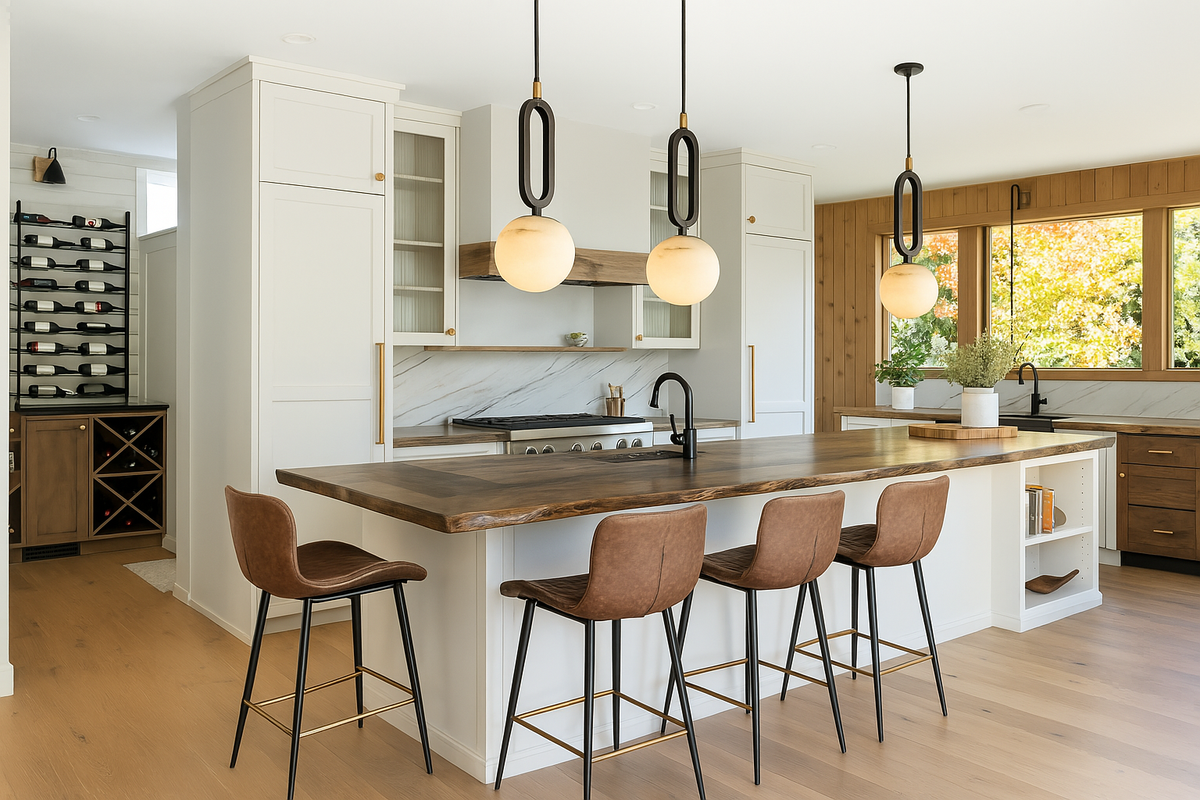 Stone Hanging Light Fixture Natural Marble Pendant with Copper Detail Black Gold for Kitchen Island Dining Room Bedroom Hotel Lobby Modern M