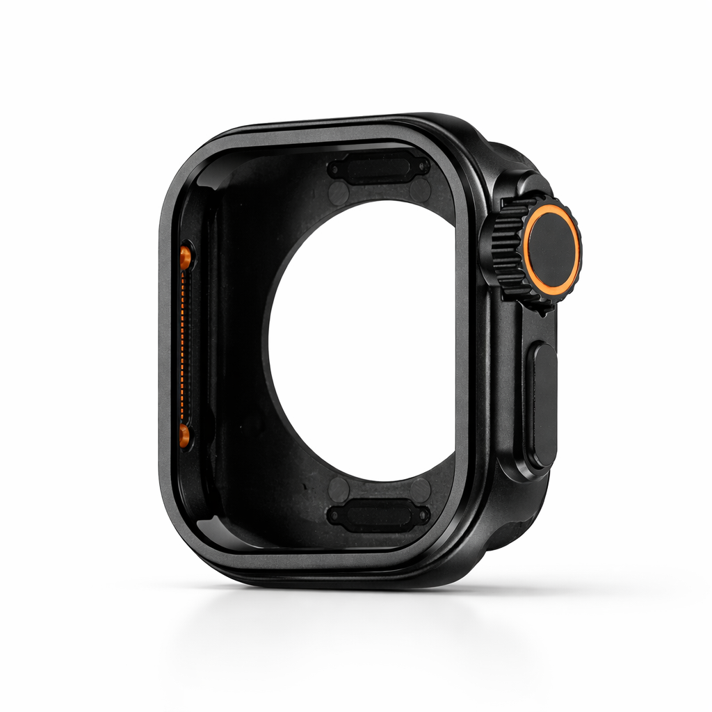 Snap-On Armor Shell for Apple Watch Series 11 & 10 – Frame Guard, Screen Edge Cover (42mm, 46mm)