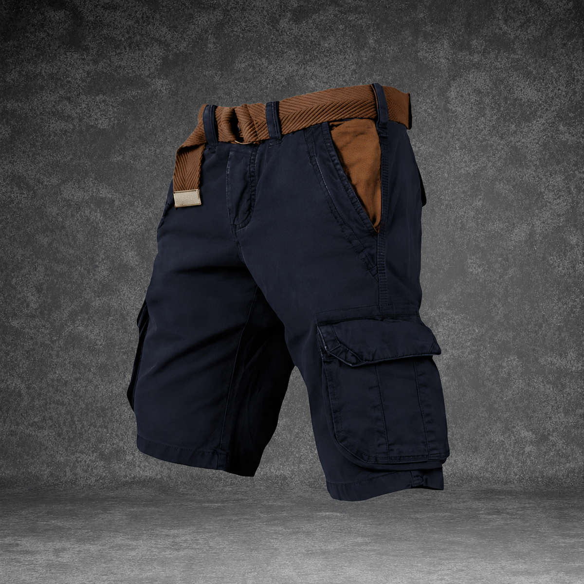 RUGGAREX – Men Cargo Shorts Lightweight Multi Pocket Casual Wear