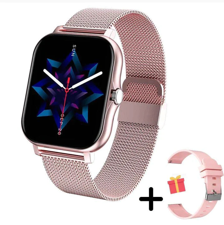 Sophisticated Women's Smartwatch for Fitness & Connectivity