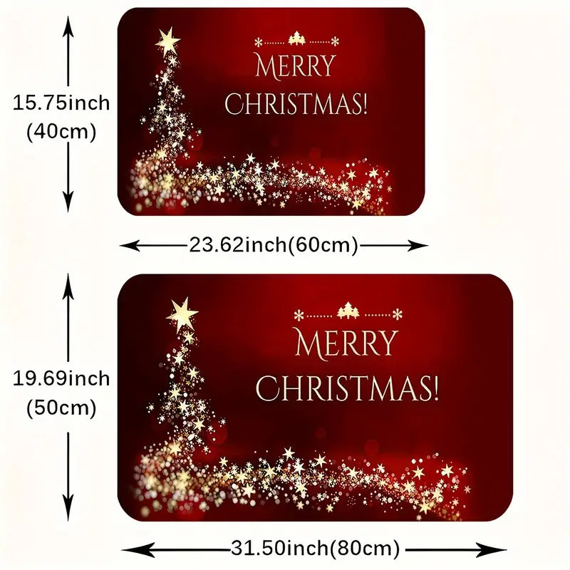 TwinkleTrail™ – Holiday Door Mat