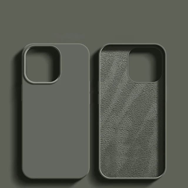 Soft-Touch Silicone Phone Case for iPhone 17, 16, Pro, Max & Air – Shock-Absorbing Protection with Anti-Fingerprint Finish