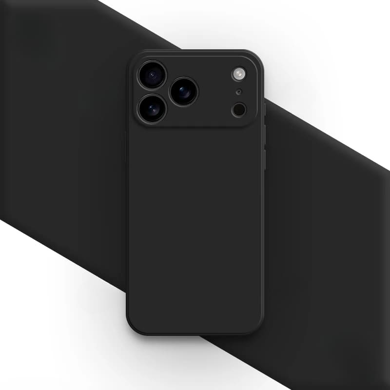 Soft-Touch Silicone Phone Case for iPhone 17, 16, Pro, Max & Air – Shock-Absorbing Protection with Anti-Fingerprint Finish
