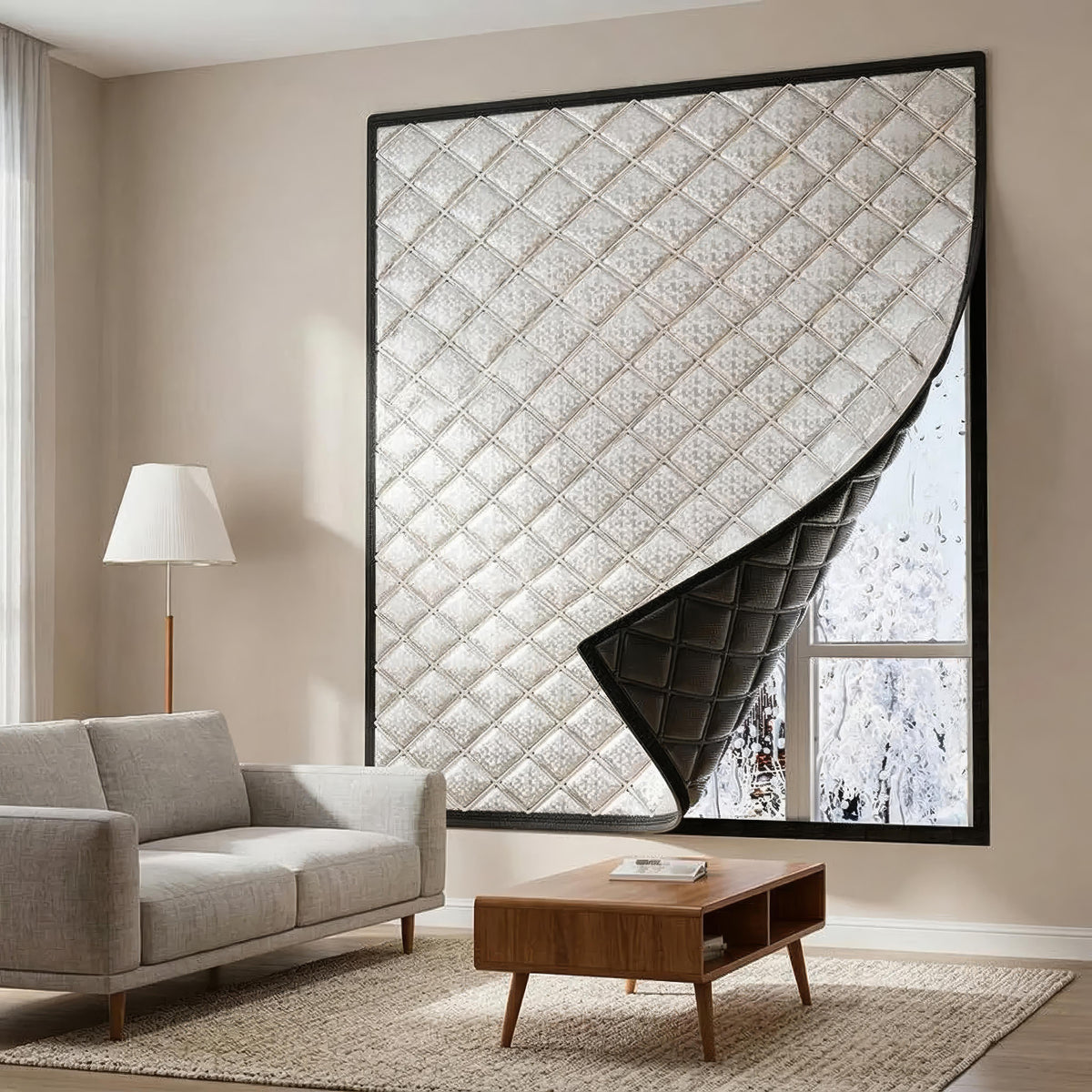 Clever Blackout Curtain - Polyester, Strong Sun Protection