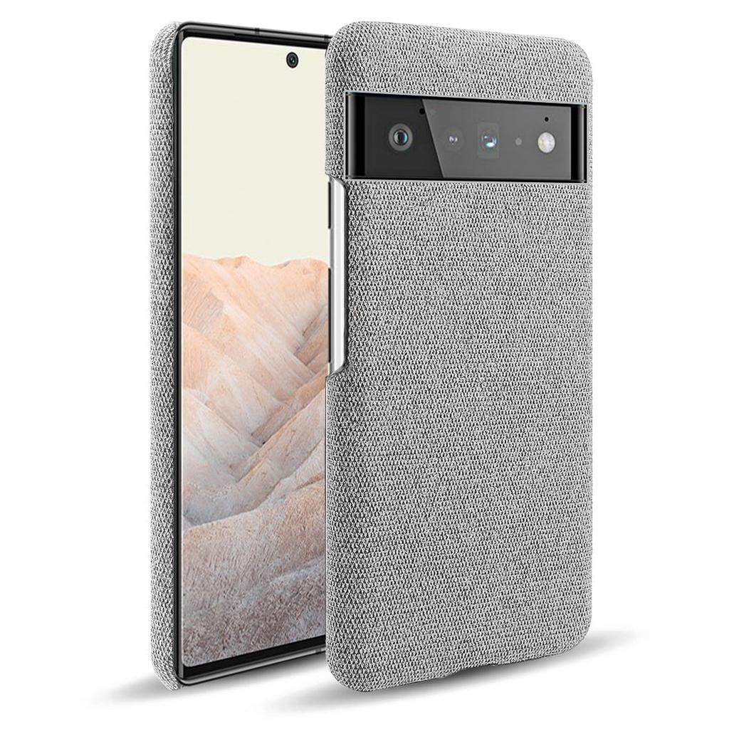 Fabric-Textured Protective Case for Google Pixel – Shock-Absorbing TPU with Raised Edges, Precision Fit for All Pixel Models 7-11 Pro XL