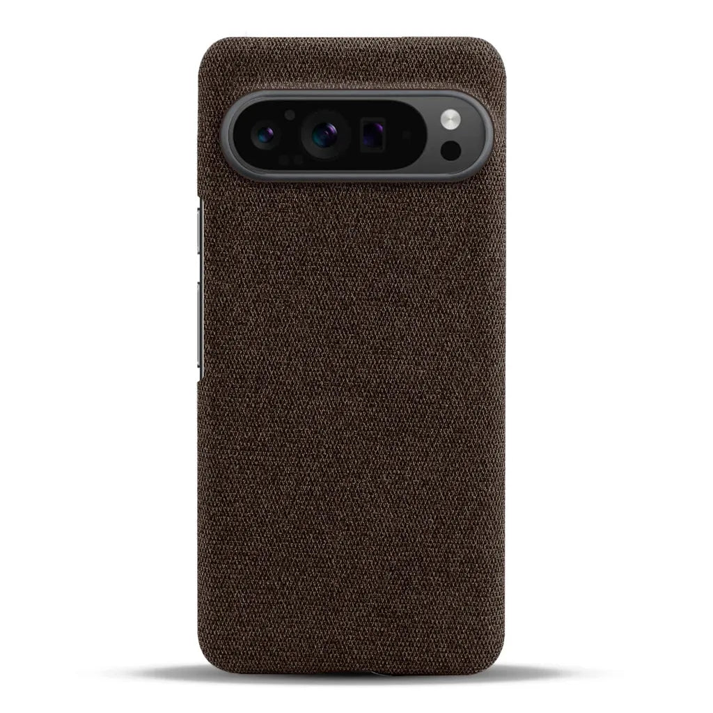 Fabric-Textured Protective Case for Google Pixel – Shock-Absorbing TPU with Raised Edges, Precision Fit for All Pixel Models 7-11 Pro XL