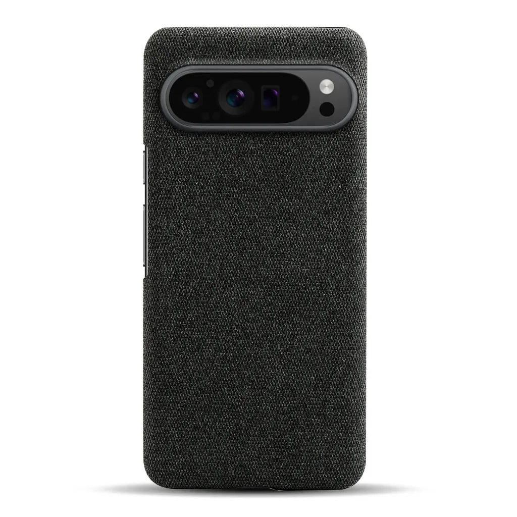 Fabric-Textured Protective Case for Google Pixel – Shock-Absorbing TPU with Raised Edges, Precision Fit for All Pixel Models 7-11 Pro XL
