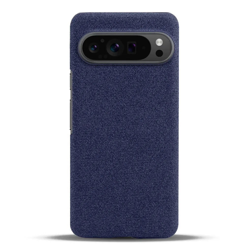 Fabric-Textured Protective Case for Google Pixel – Shock-Absorbing TPU with Raised Edges, Precision Fit for All Pixel Models 7-11 Pro XL