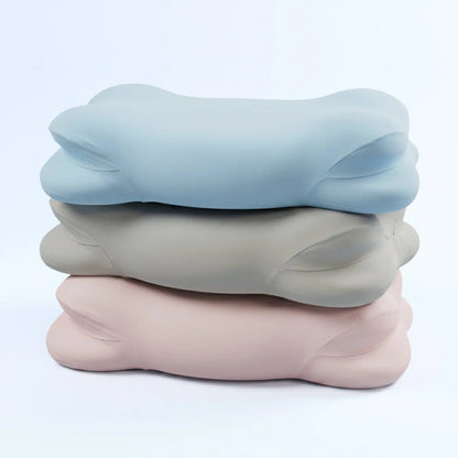 Ortekor Cloud Alignment Pillow | Adjustable Fill & Dual Height Design for Personalized Sleep Comfort