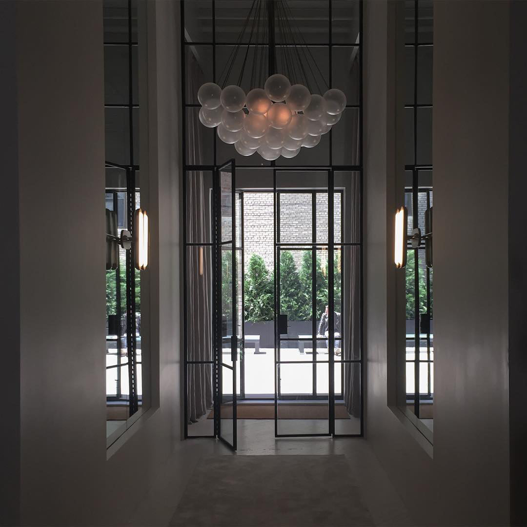 Hanging Ceiling Light Multi-Globe Frosted Glass Fixture Gold Black Chrome for Dining Room Kitchen Island Entryway Indoor Chandelier Adjustab