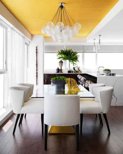 Bubble Pendant Light Multi-Globe Adjustable Ceiling Fixture Gold Black Chrome for Dining Room Living Room Foyer 19-73 Lights
