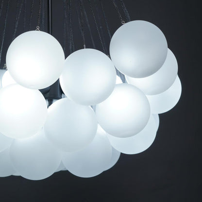 Bubble Pendant Light Multi-Globe Adjustable Ceiling Fixture Gold Black Chrome for Dining Room Living Room Foyer 19-73 Lights