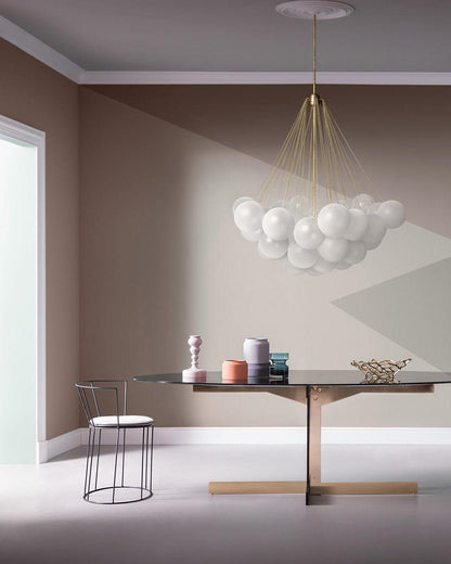 Bubble Pendant Light Multi-Globe Adjustable Ceiling Fixture Gold Black Chrome for Dining Room Living Room Foyer 19-73 Lights