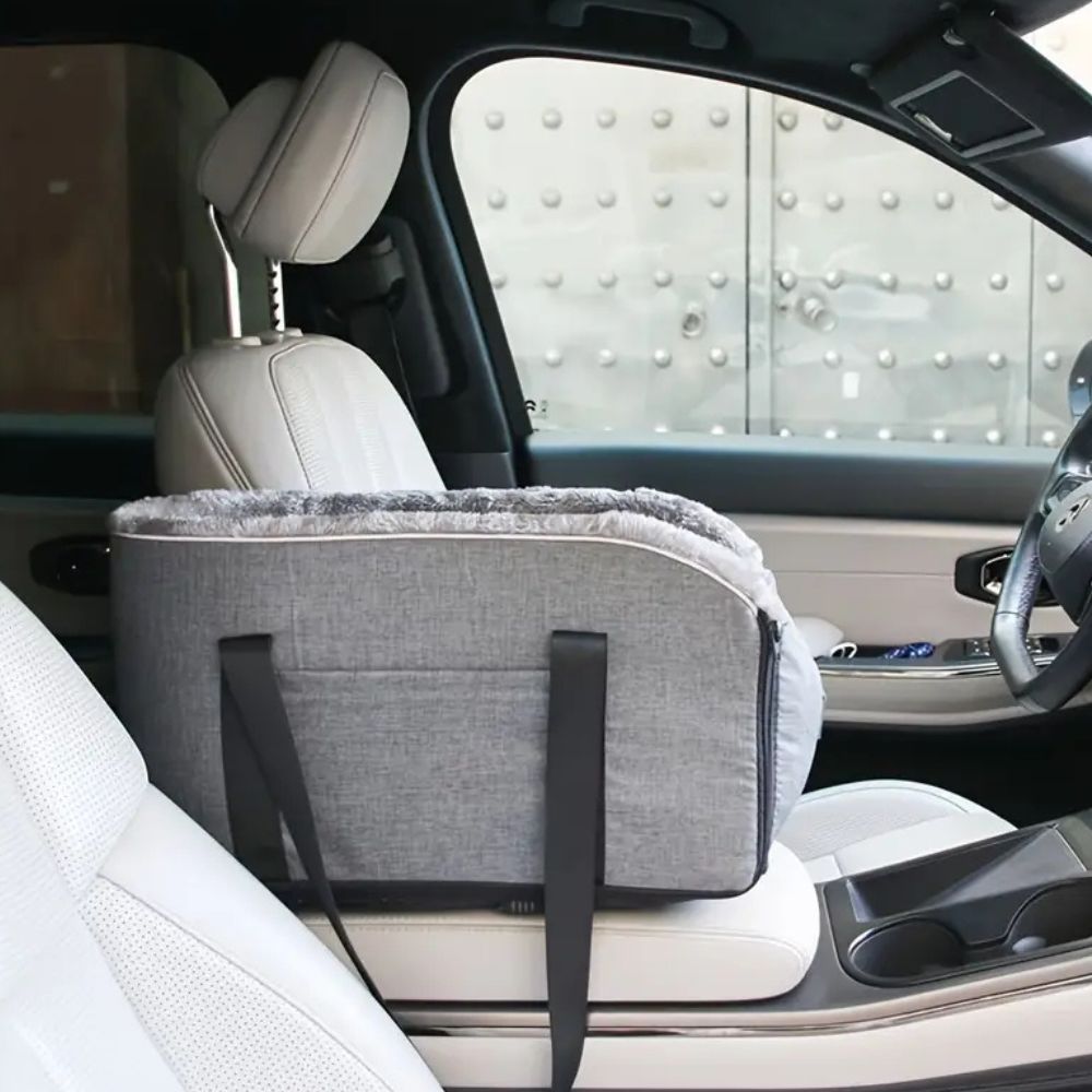 Cloud Paws | Travel Booster Seat for Pets with Plush Cushion | Comfortable and Secure for Road Trips