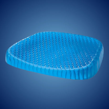 Coussins d'assise pour chaise de bureau, coussin de siège orthopédique en gel pour le soulagement de la pression, coussin de siège auto pour le soutien du coccyx