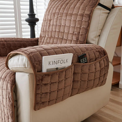 Housse de fauteuil relax Ortekor ComfortGuard | Avec sangles élastiques et microfibre lavable | Protection élégante pour les maisons avec enfants et animaux