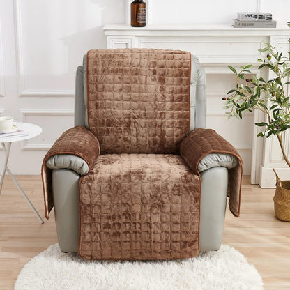 Housse de fauteuil relax Ortekor ComfortGuard | Avec sangles élastiques et microfibre lavable | Protection élégante pour les maisons avec enfants et animaux