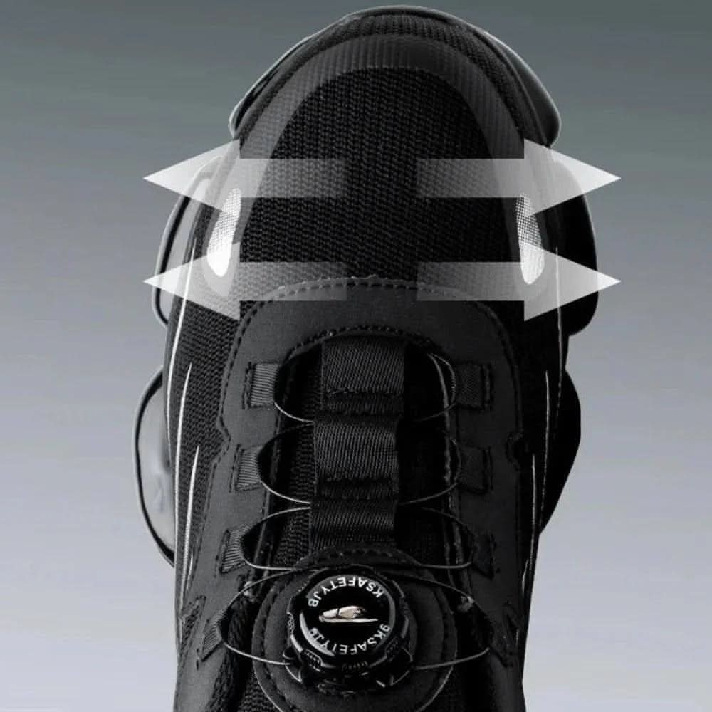 Orthopedic Work Shoes with Arch Support – Anti-Slip Safety Sneakers for Men & Women – Wide Toe Box Design for All-Day Standing & Walking