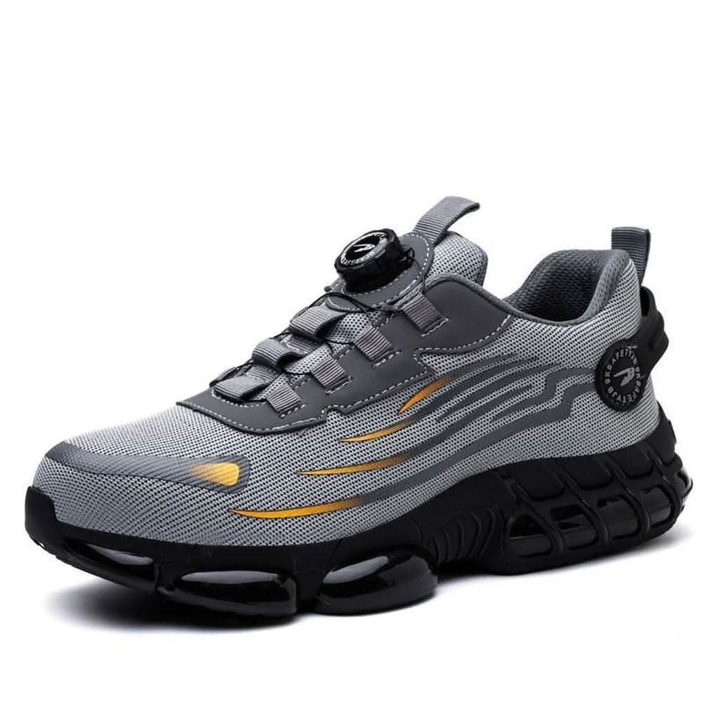 Orthopedic Work Shoes with Arch Support – Anti-Slip Safety Sneakers for Men & Women – Wide Toe Box Design for All-Day Standing & Walking