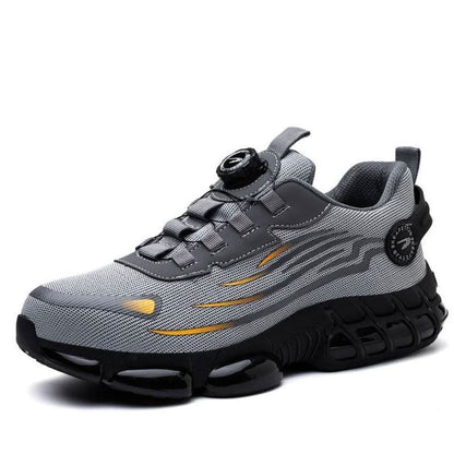 Orthopedic Work Shoes with Arch Support – Anti-Slip Safety Sneakers for Men & Women – Wide Toe Box Design for All-Day Standing & Walking