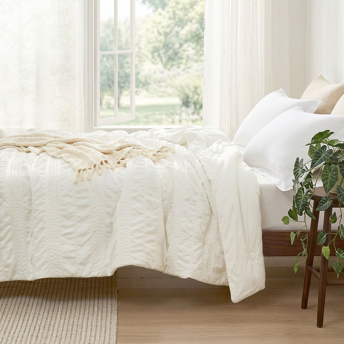 Comfort Collection | Cooling Comforter with Advanced Airflow | Lightweight Design for Hot Sleepers