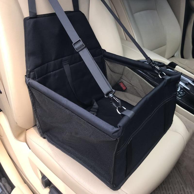 Comfort Pet Car Safety Seat with Secure Harness Straps for Safe Travel