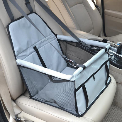 Comfort Pet Car Safety Seat with Secure Harness Straps for Safe Travel