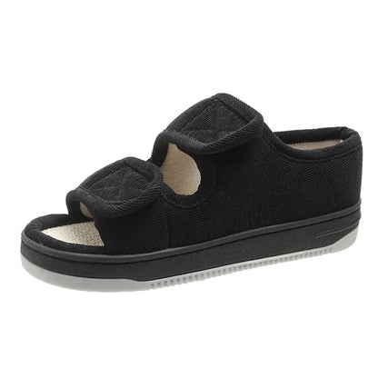Comfort Step | Sandales pour diabétiques pour pieds gonflés avec brides réglables | Design respirant pour un confort tout au long de la journée