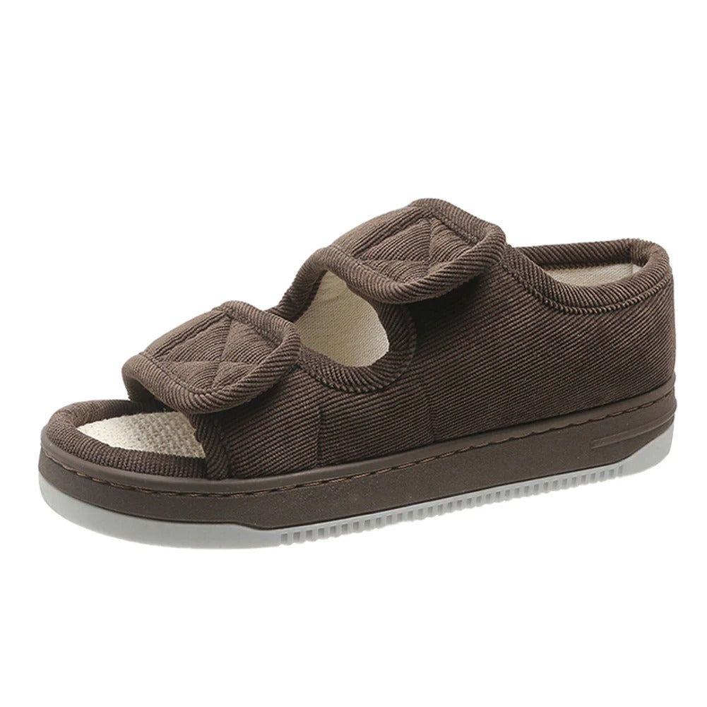 Comfort Step | Sandales pour diabétiques pour pieds gonflés avec brides réglables | Design respirant pour un confort tout au long de la journée