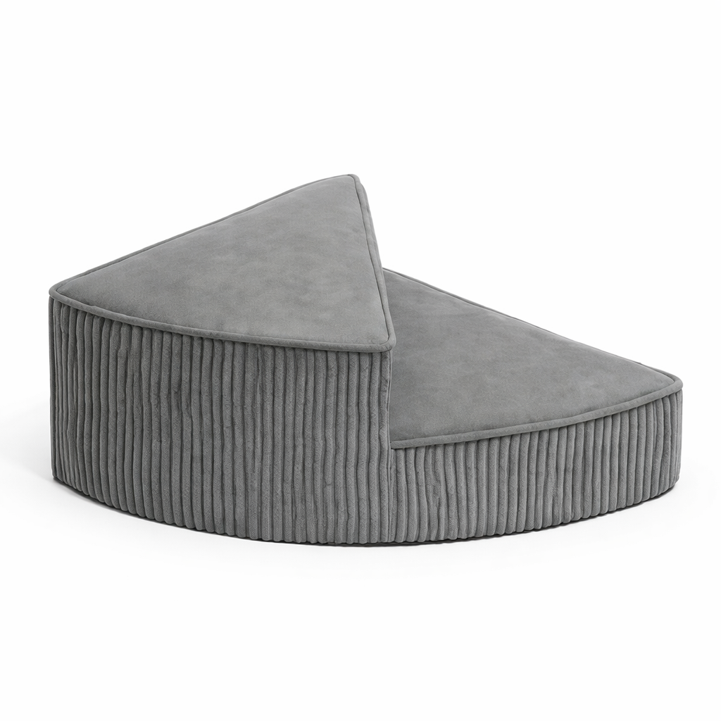 Dog Steps for Bed and Couch, Non Slip Orthopedic Foam Pet Steps with Washable Cover, Bed Stairs for Dogs and Pet Stairs for Senior Pets