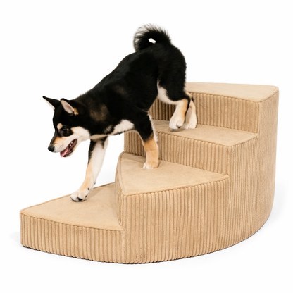 Dog Steps for Bed | Non-Slip Orthopedic Foam Pet Steps | Easy Access for Small & Senior Dogs