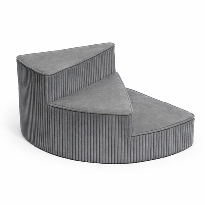 Dog Steps for Bed and Couch, Non Slip Orthopedic Foam Pet Steps with Washable Cover, Bed Stairs for Dogs and Pet Stairs for Senior Pets
