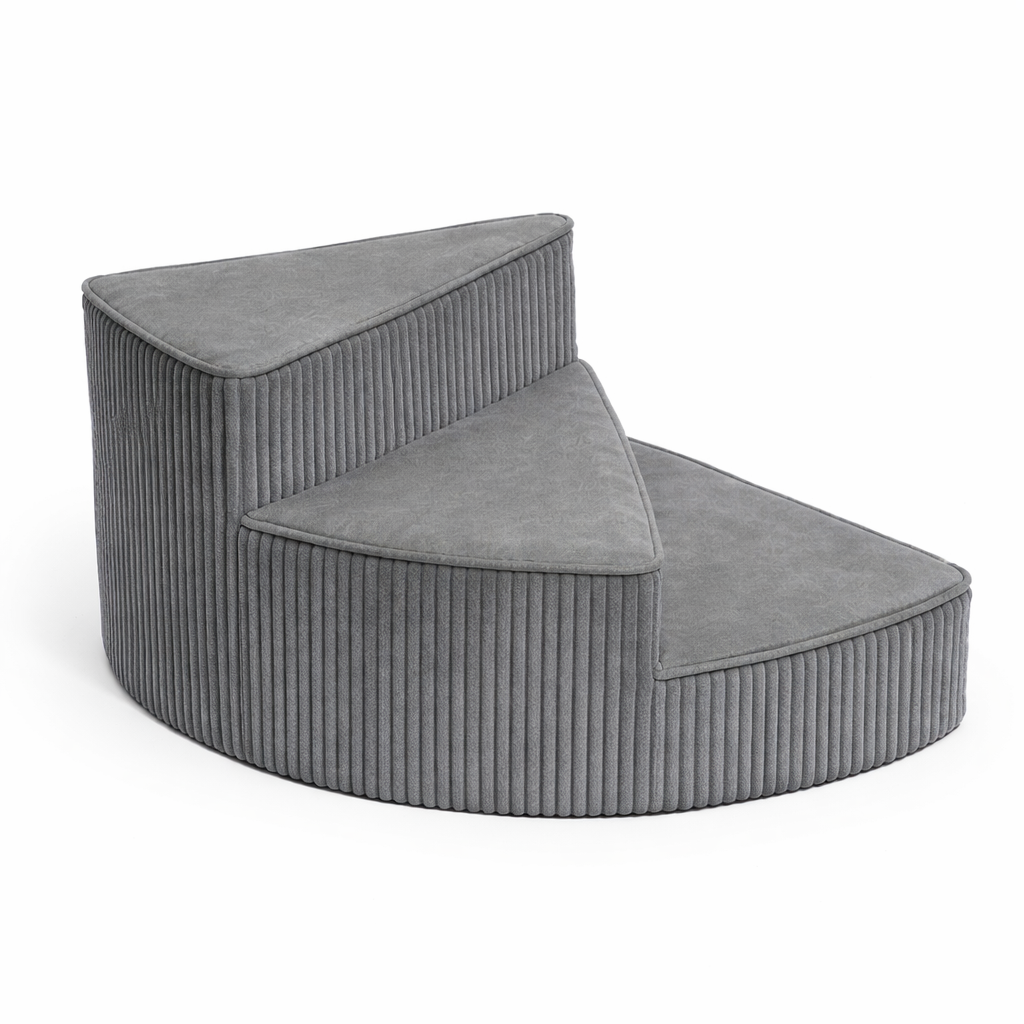 Dog Bed Steps, Foam Dog Stairs for Bed and Couch, Non Slip Dog Steps for Small Dogs, Pet Stairs with Washable Cover