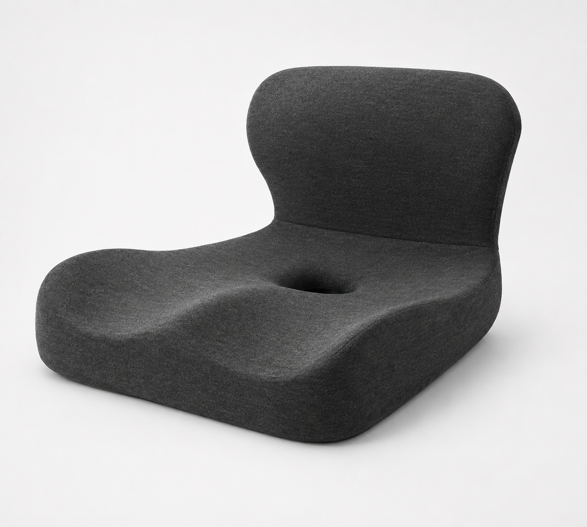 Coussin de chaise de bureau pour le soutien du dos, coussin de siège de voiture en mousse à mémoire de forme, coussin ergonomique pour le soulagement des douleurs au coccyx