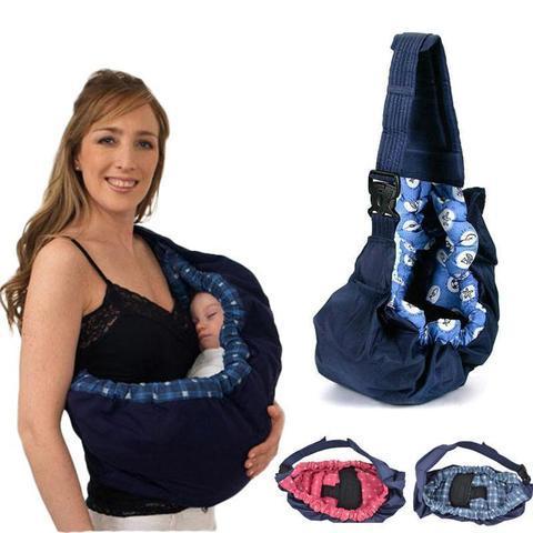 Comfort Wrap | Adjustable Baby Carrier for Newborns with Ergonomic Support | Soft Fabric for Hands-Free Bonding
