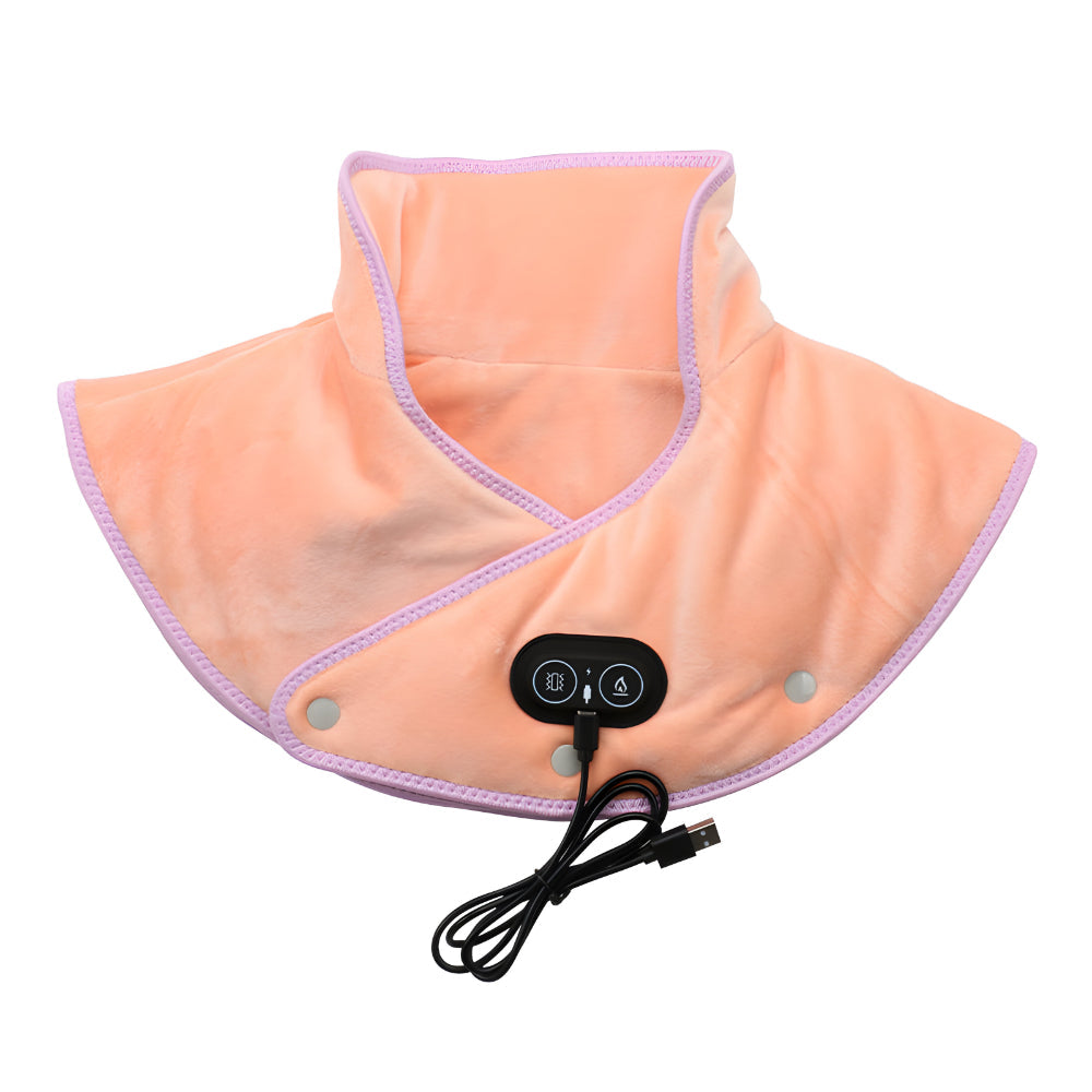 Comfort Wrap | Electric Neck Heating Pad with Vibration Massage | Versatile Relief for Neck and Shoulders